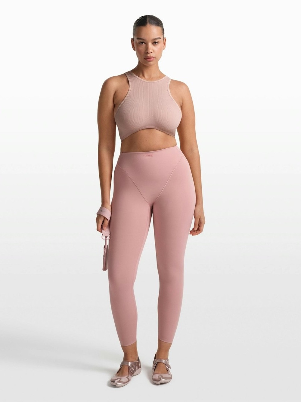 Nike x SKIMS Ribbed Seamless - RACER FRONT BRA